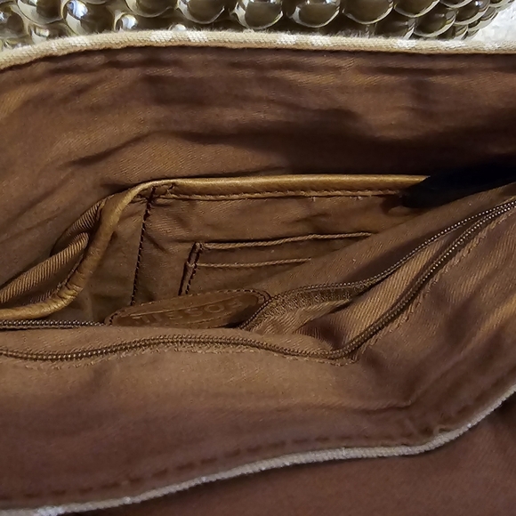 FOSSIL unisex leather/canvas satchel bag. - Picture 2 of 5
